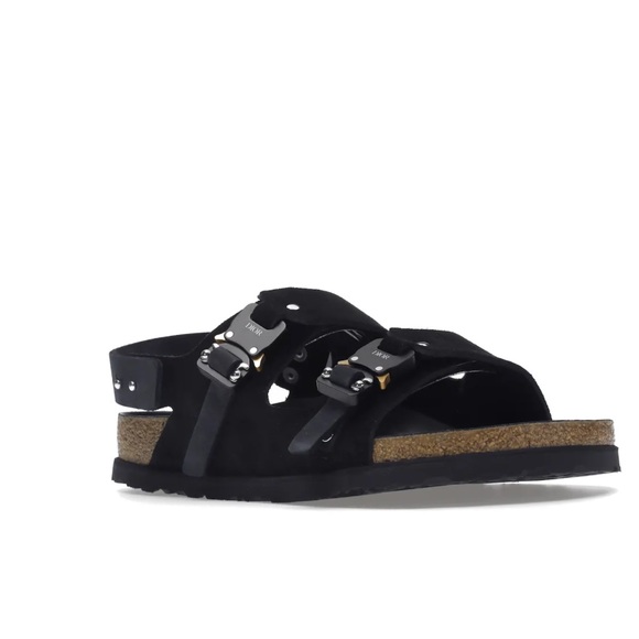 Christian Dior Birkenstock Mens Sandals in Black Euro Size 43 Brand New in Box - Picture 3 of 11